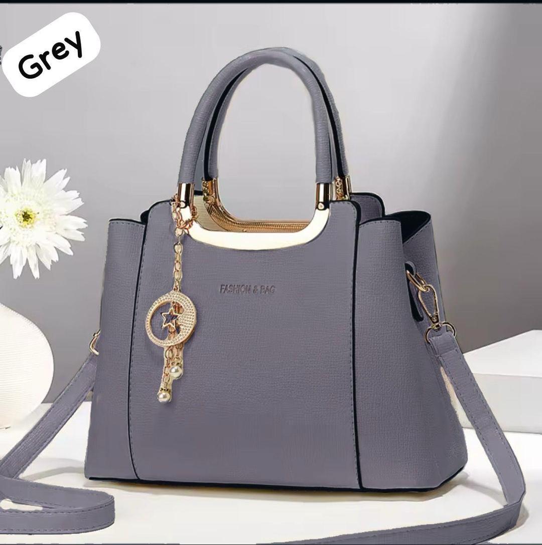 Women's Rexine Plain Hand Bag